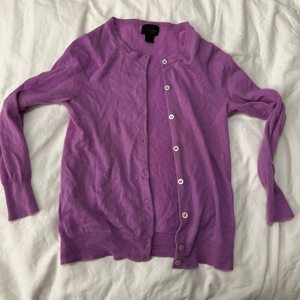 J Crew Collection Italian Cashmere Cardigan
